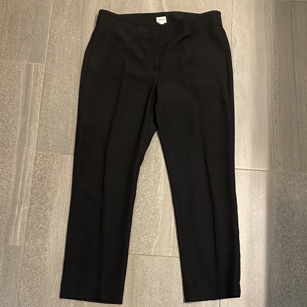 Armani Black Dress Pants